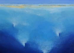 Banc de sable de l\'Atlantique  -  60x73 - Vendu