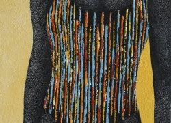 En vacances_- Acrylique sur toile  35x27   -  2022 - Vendu