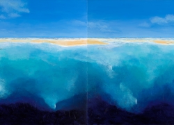 L\'Océan -  200x100 (Diptyque) -