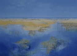 Blue Holiday  61x50 - Vendu